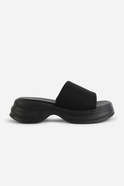 Intentionally Blank Murphy Lycra Platform Slide | Urban Outfitters