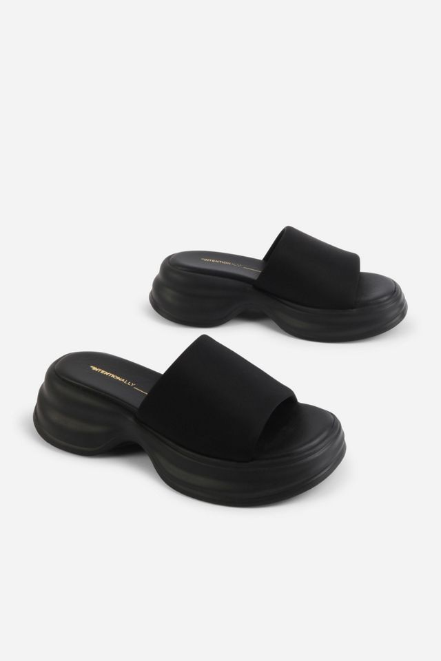 Intentionally Blank Murphy Lycra Platform Slide #1