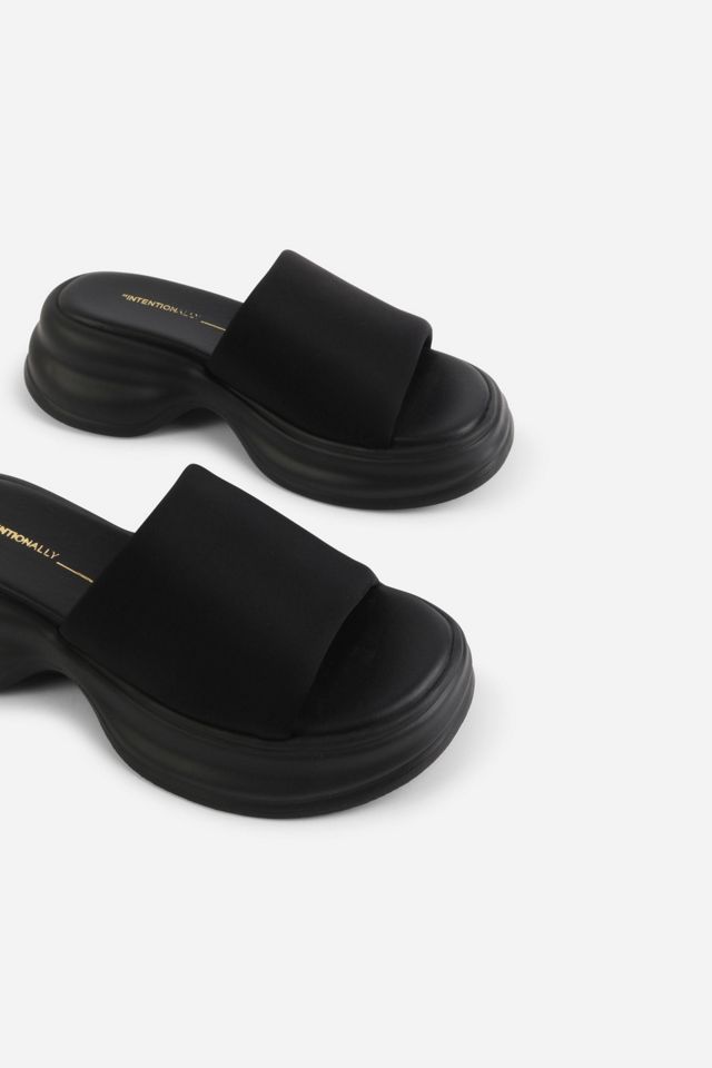 Intentionally Blank Murphy Lycra Platform Slide #2