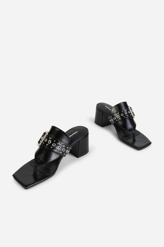 Intentionally Blank Wynona Thong Mule Heel #1