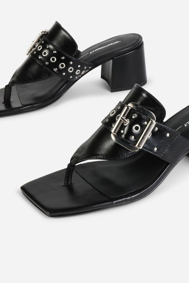 Intentionally Blank Wynona Thong Mule Heel #2