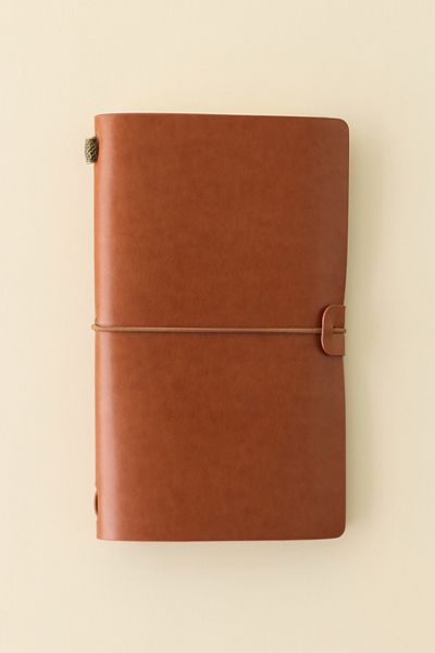 Voyager Refillable Faux Leather Journal