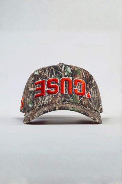 Upside Syracuse Orange Woodland Camo Hat