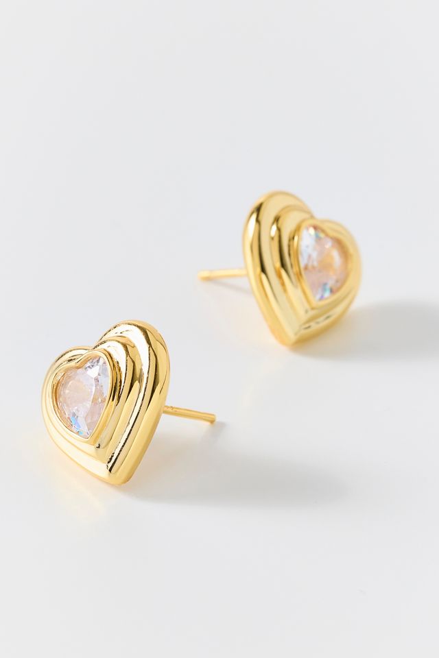 BONBONWHIMS Retro Heart Earrings #1