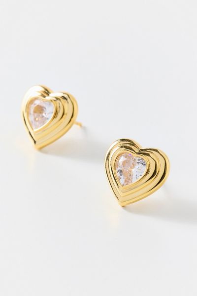 BONBONWHIMS Retro Heart Earrings
