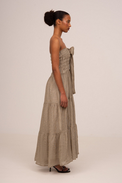 Carmen Says Striped Grace Maxi Dress