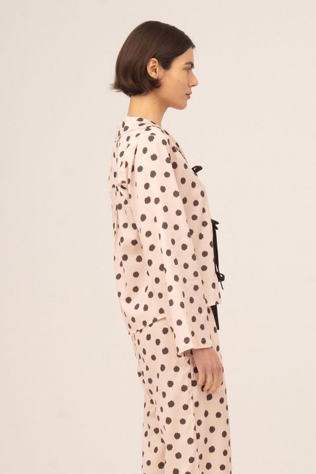 Carmen Says Noctis Polka Dot Pajama Shirt #3