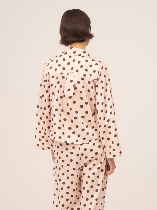 Carmen Says Noctis Polka Dot Pajama Shirt #4