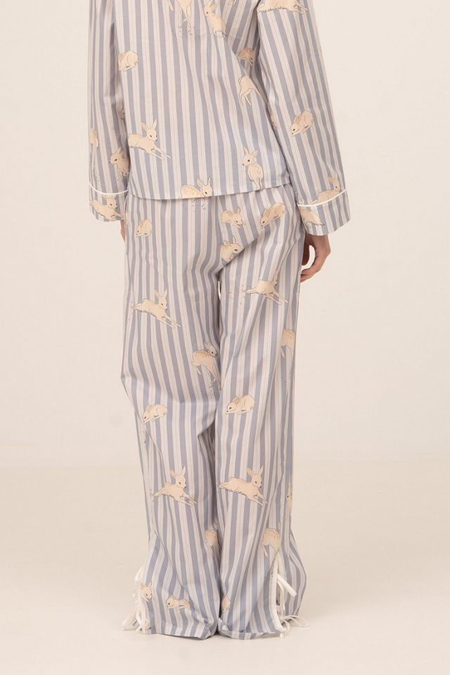 Carmen Says Striped Bambi Print Pajama Pants #3