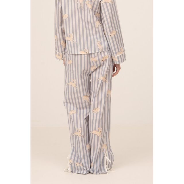 Carmen Says Striped Bambi Print Pajama Pants #4