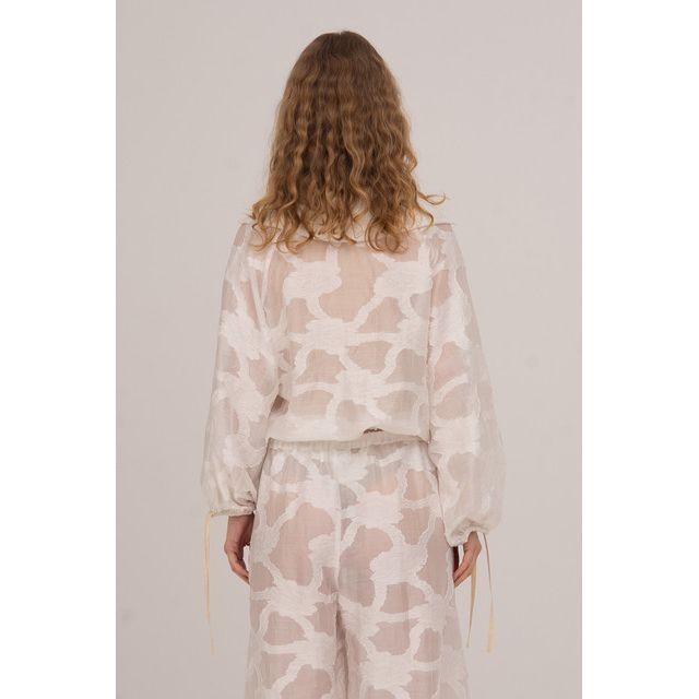 Carmen Says Printworks Balloon Blouse #4