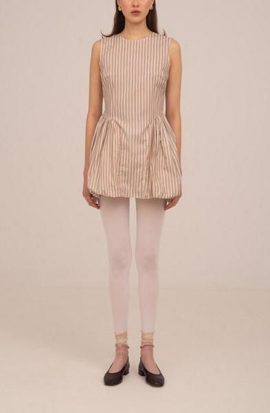 Carmen Says Candy Striped Mini Dress | Urban Outfitters
