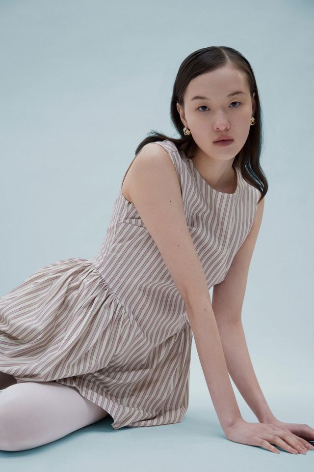 Carmen Says Candy Striped Mini Dress #4