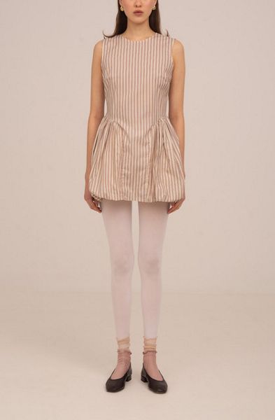 Carmen Says Candy Striped Mini Dress | Urban Outfitters