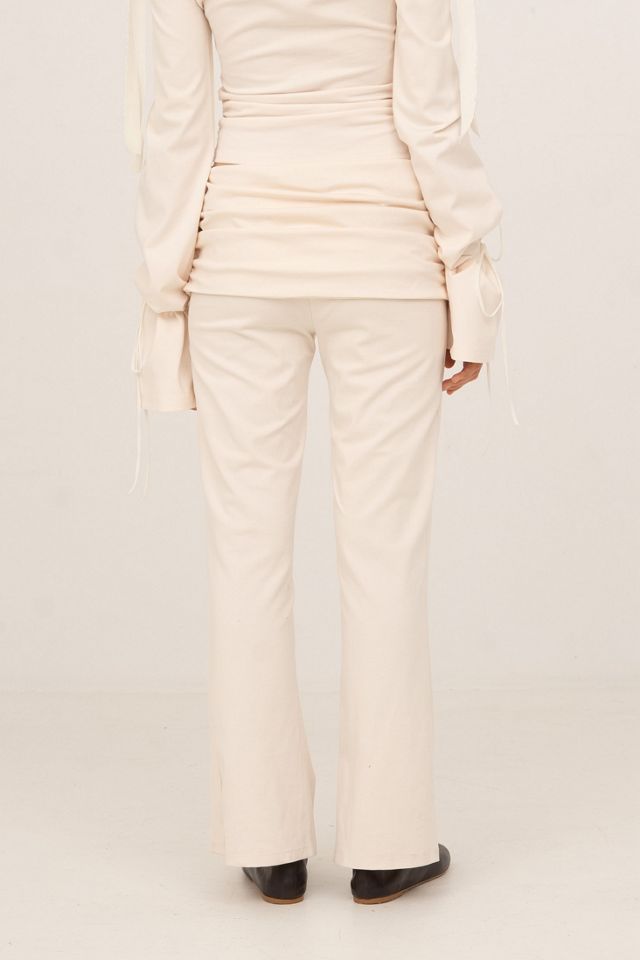 Carmen Says Angelic White Jersey Pants #3
