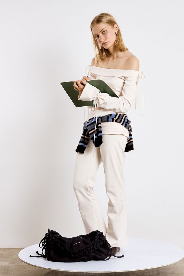Carmen Says Angelic White Jersey Pants #4