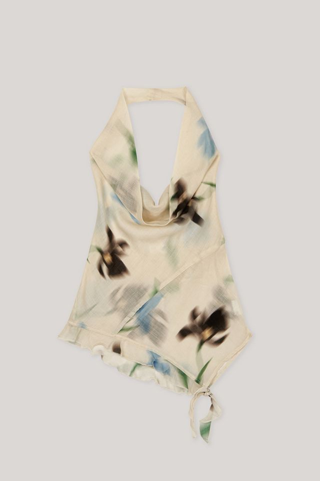 Carmen Says Summer Floral Print Ice Top #1