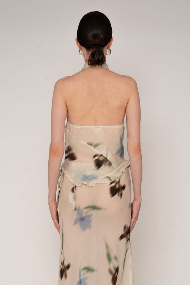 Carmen Says Summer Floral Print Ice Top #2