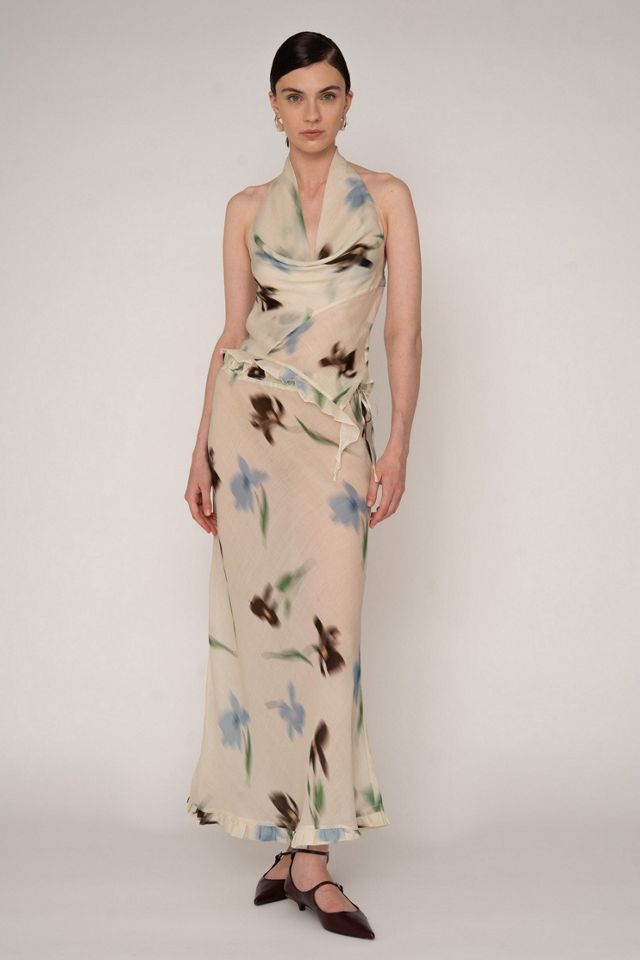 Carmen Says Summer Floral Print Ice Top #3