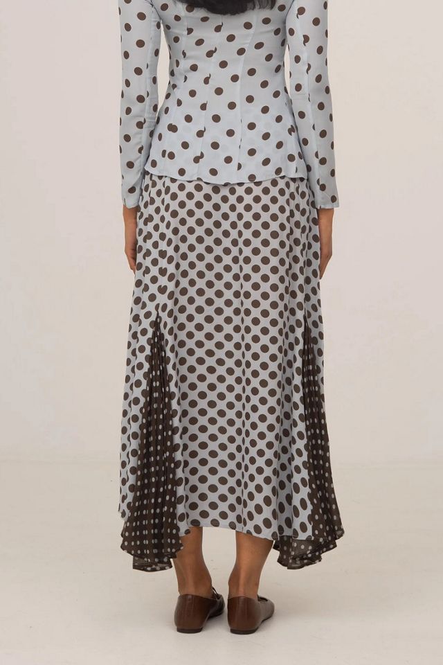 Carmen Says New Polka Dot Skirt #2