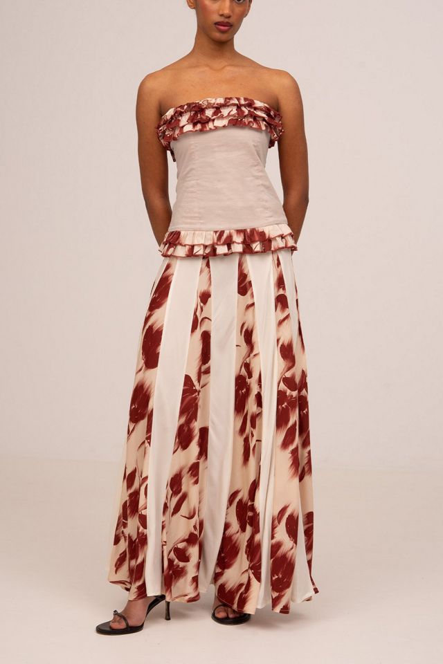 Carmen Says  Noctis Flower Print Skirt #1