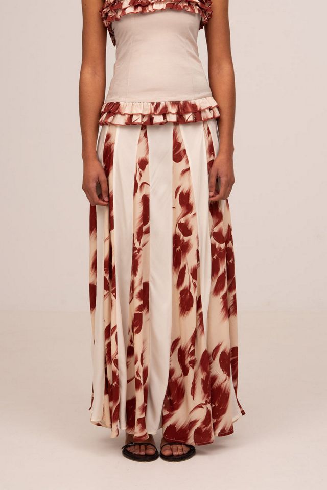 Carmen Says  Noctis Flower Print Skirt #2