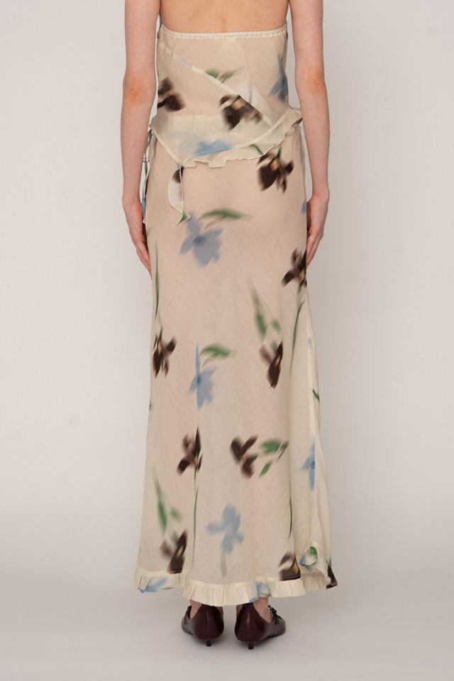 Carmen Says Summer Floral Print Ice Skirt #3