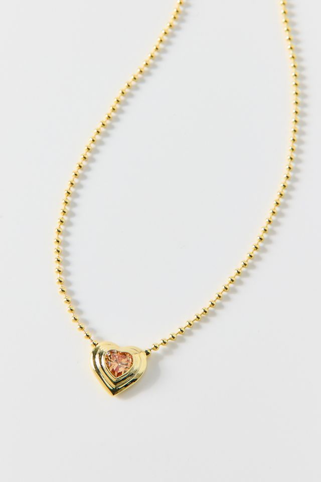 BONBONWHIMS Retro Heart Necklace #1