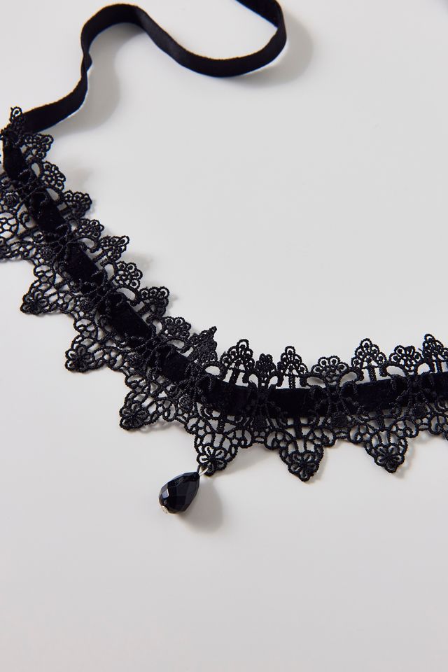 Ascendant Ribbon Lace Choker Necklace #2