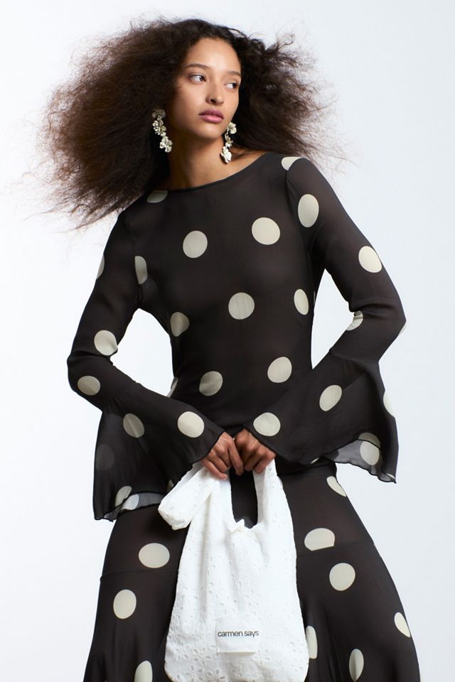 Carmen Says Jester Polka Dot Dress #4