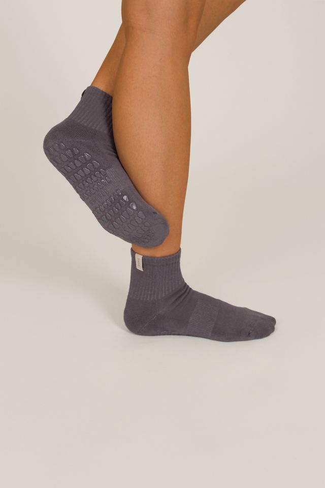 Fraise Quarter Crew Grip Sock #1