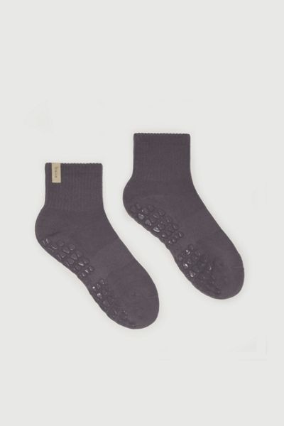 Fraise Quarter Crew Grip Sock