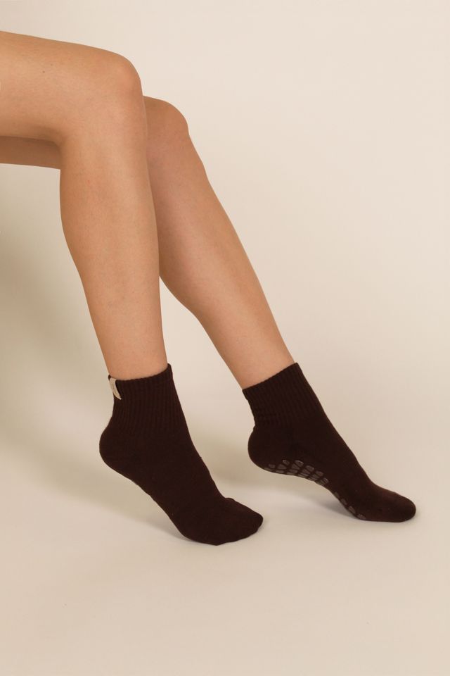 Fraise Quarter Crew Grip Socks (Set of 3) #4