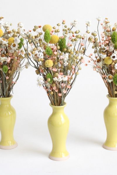 Roxanne’s Dried Flowers Flaxen Meadows Arrangement