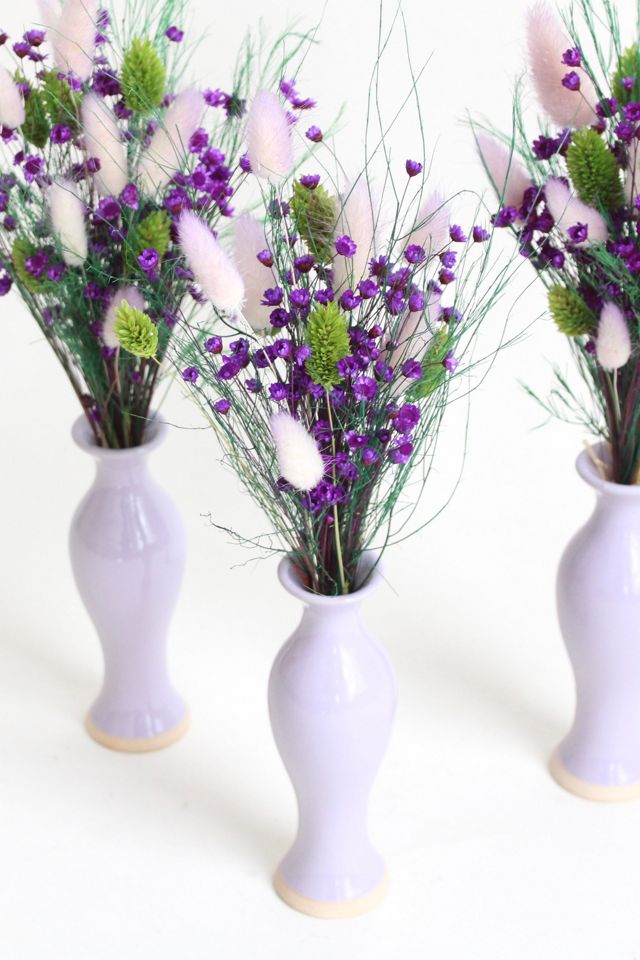 Roxanne’s Dried Flowers Violet Meadows Arrangement #1