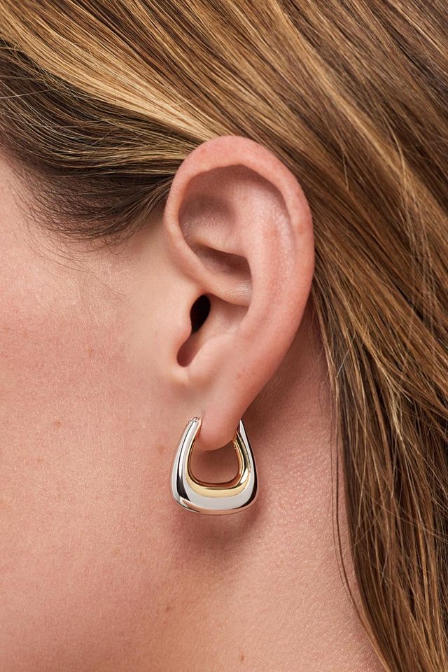 Ana Luisa Dakota Two Tone Statement Earrings #2