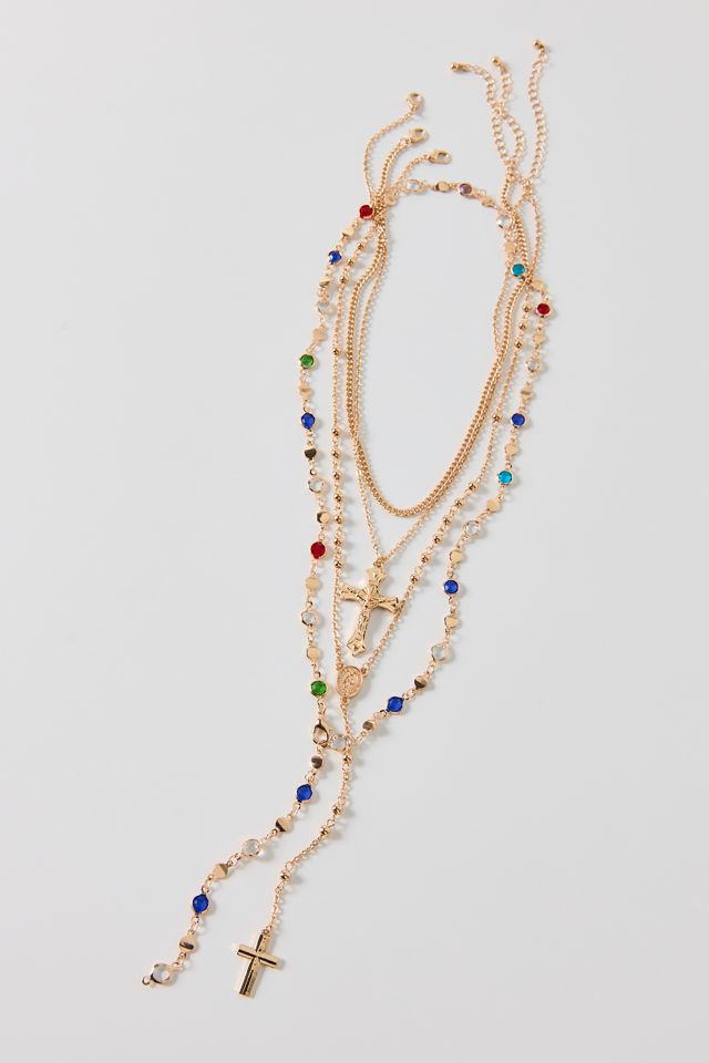 Aries Rosary Layering Necklaces Set #1