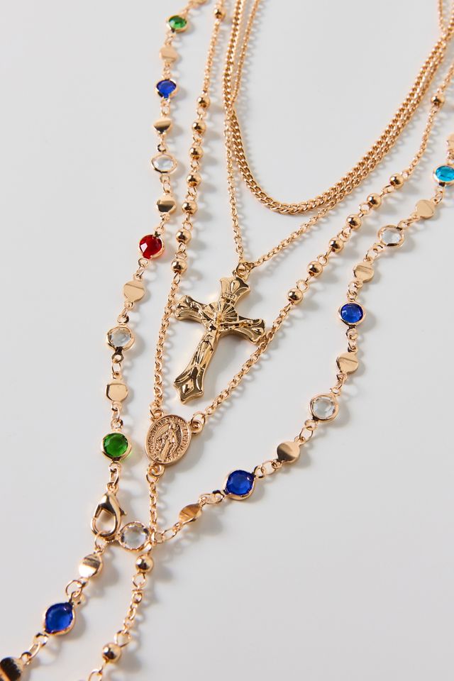 Aries Rosary Layering Necklaces Set #2