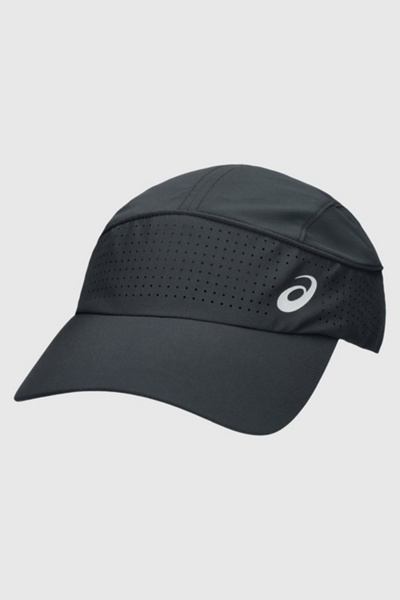 ASICS Light Woven Running Baseball Hat in Performance Black, Men's at Urban Outfitters