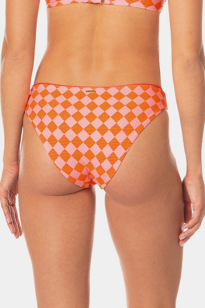 Maaji Sunset Grid Flirt Print Bikini Bottom