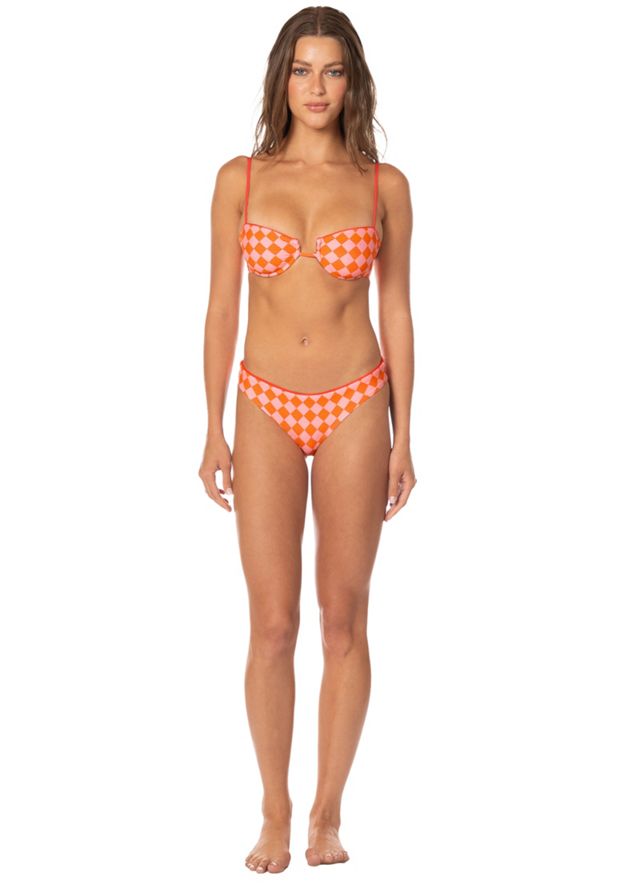 Maaji Sunset Grid Amatista Bikini Top #3