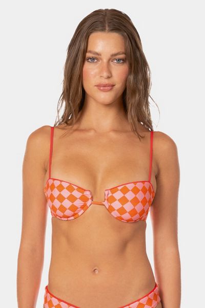 Maaji Sunset Grid Amatista Bikini Top