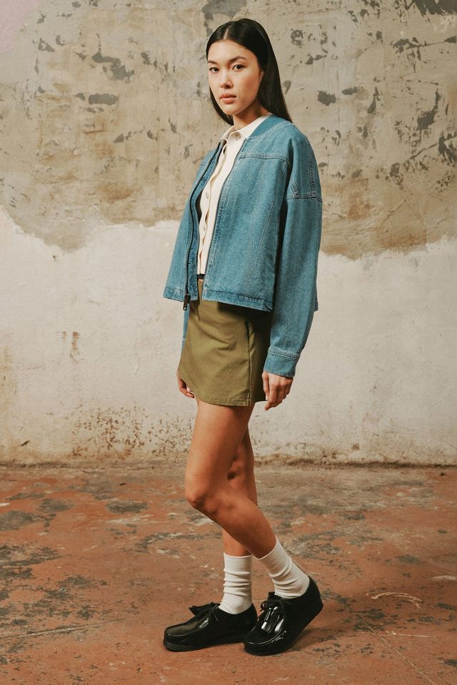 Alpha Industries Denim Relaxed Flight Jacket #2