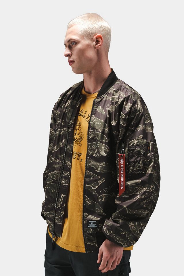 Alpha Industries L-2B Oversized Camo Flight Jacket #2