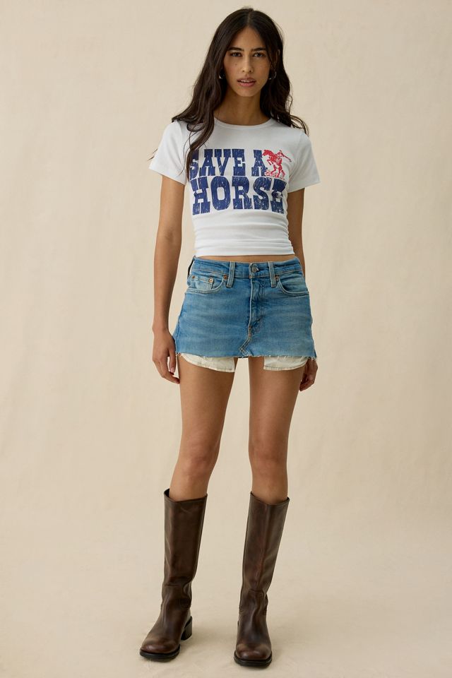 Save A Horse Graphic Baby Tee #3
