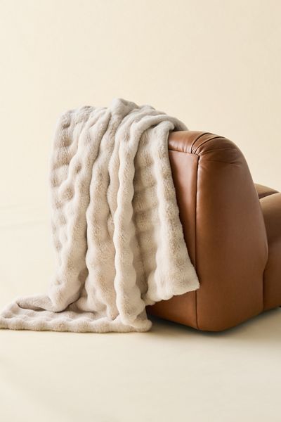 Lollie Cozy Faux Fur Throw Blanket