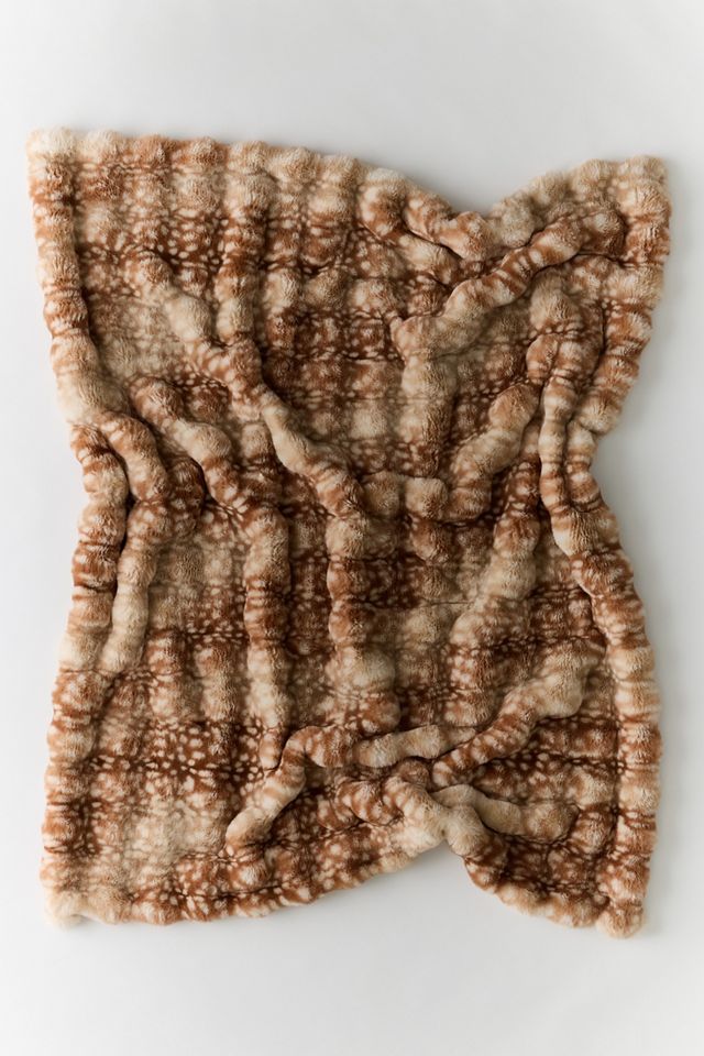 Lollie Cozy Faux Fur Throw Blanket #1