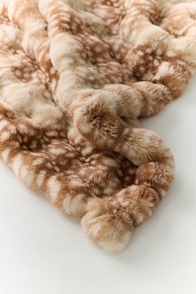 Lollie Cozy Faux Fur Throw Blanket #2