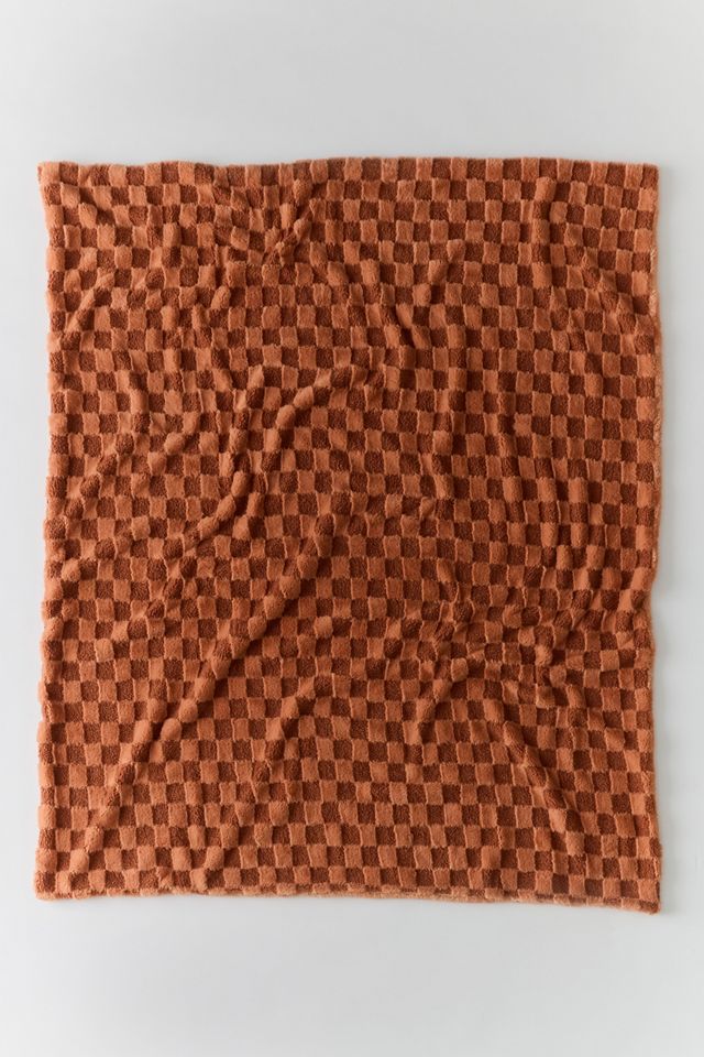 Charli Checkered Fleece Throw Blanket #2