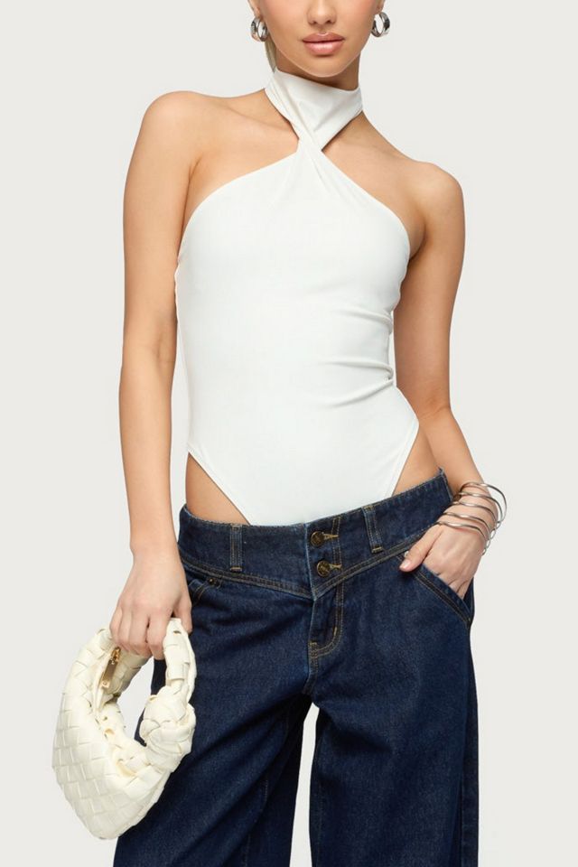 Edikted Jimana Halter Neck Bodysuit #3